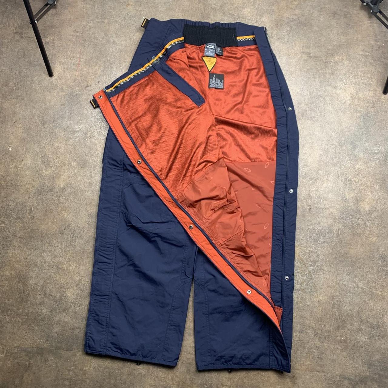 Oakley Software 90s baggy technical ski navy salopettes