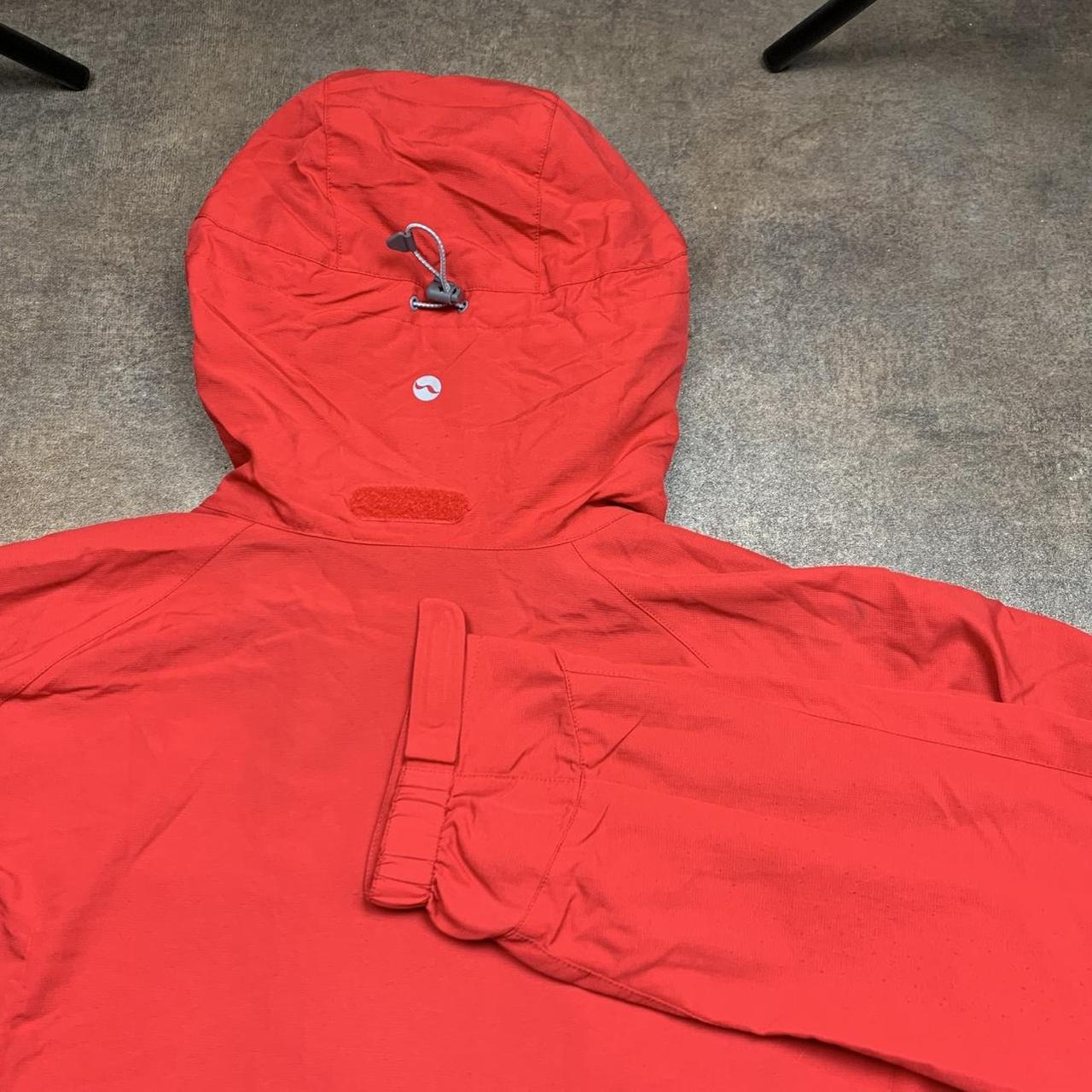 Rab Vapour Rise red utilised ski jacket
