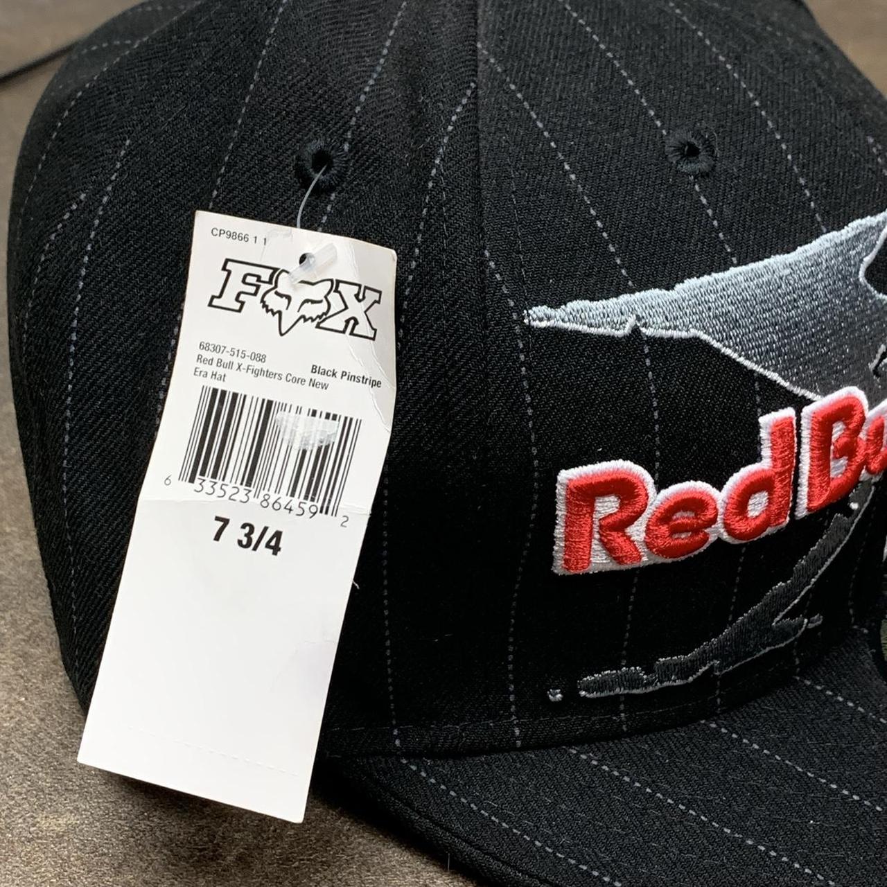 Fox Racing x Red Bull X-Fighters black graphic cap