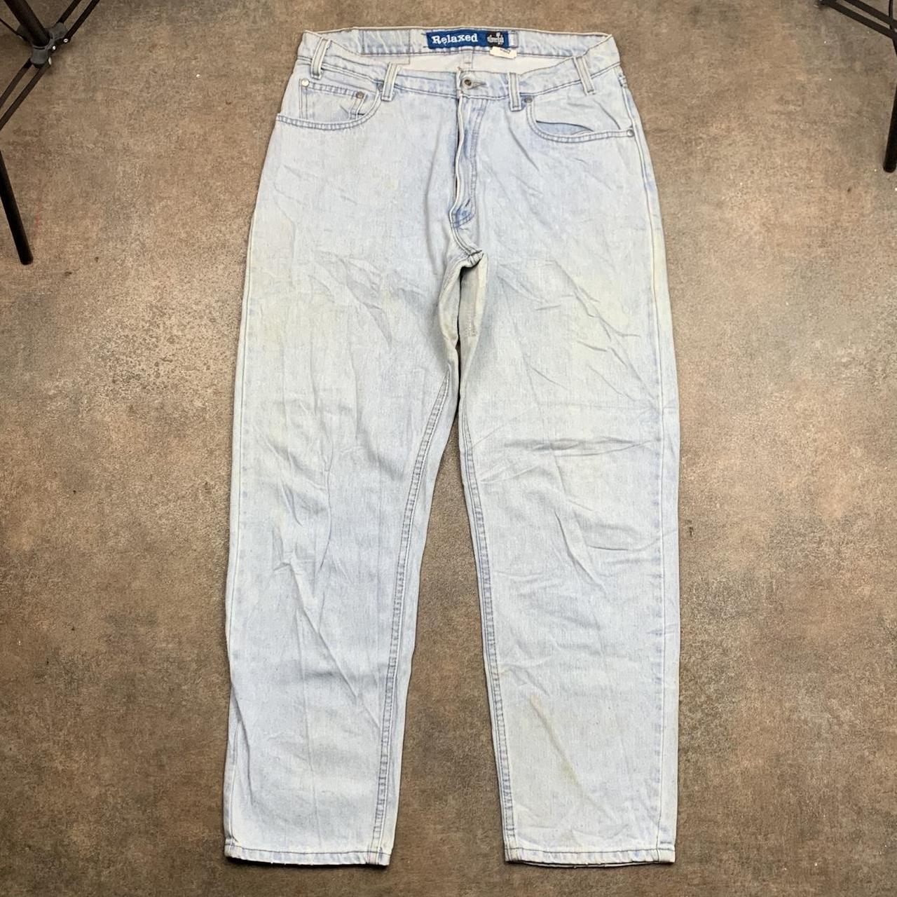 Levi’s Silvertab 00s baggy pale blue denim jeans