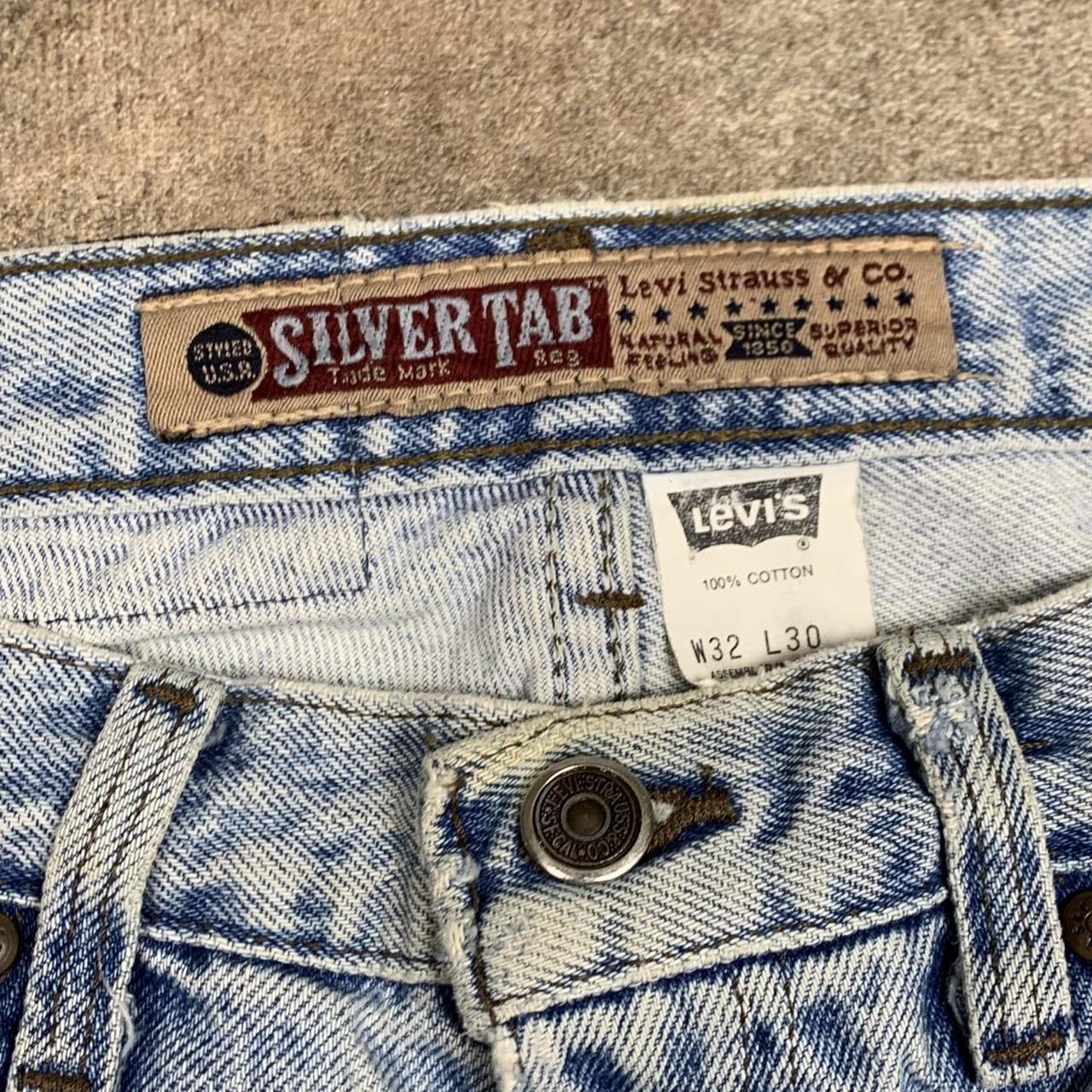 Levi's Silvertab 90s light blue denim jeans