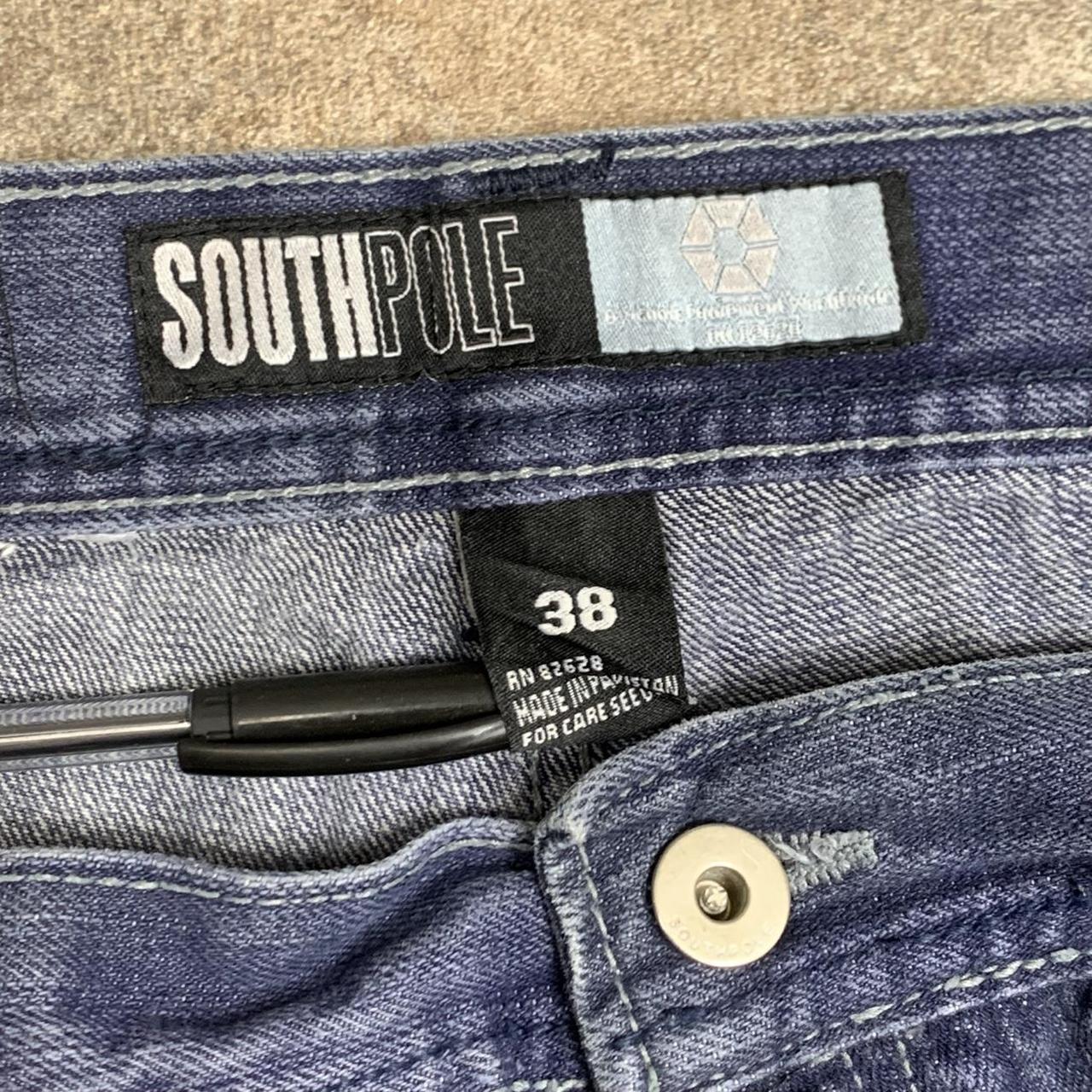 Southpole 00s baggy navy blue denim jeans