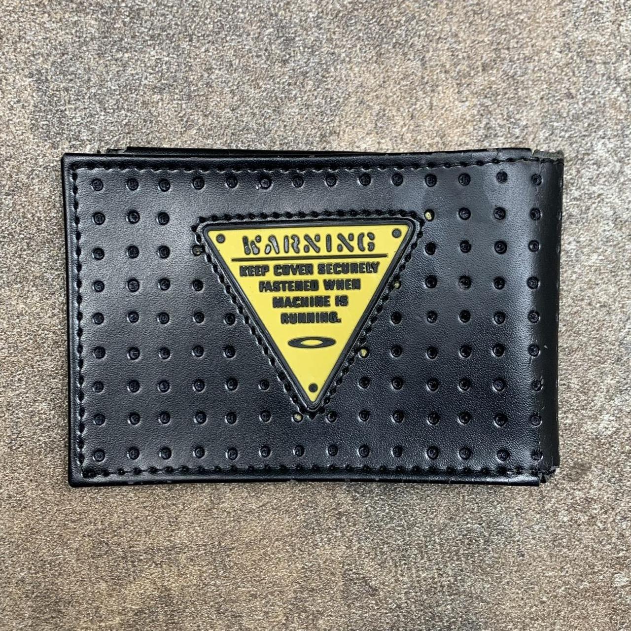 Oakley Software 90s black wallet cardholder