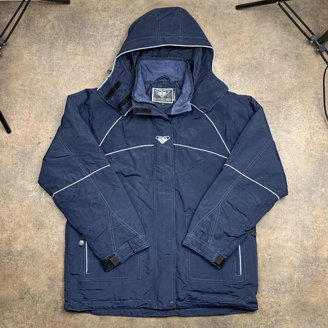 Quiksilver Roxy navy ski utilised jacket