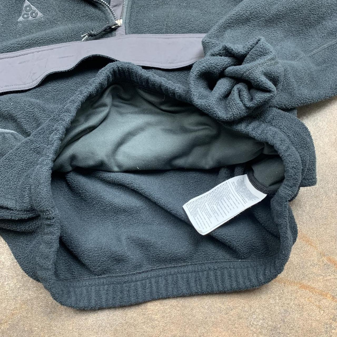 Nike ACG black balaclava hood fleece jumper