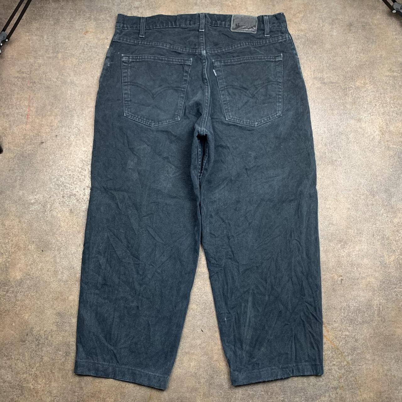 Levi’s Silvertab 90s baggy black denim jeans