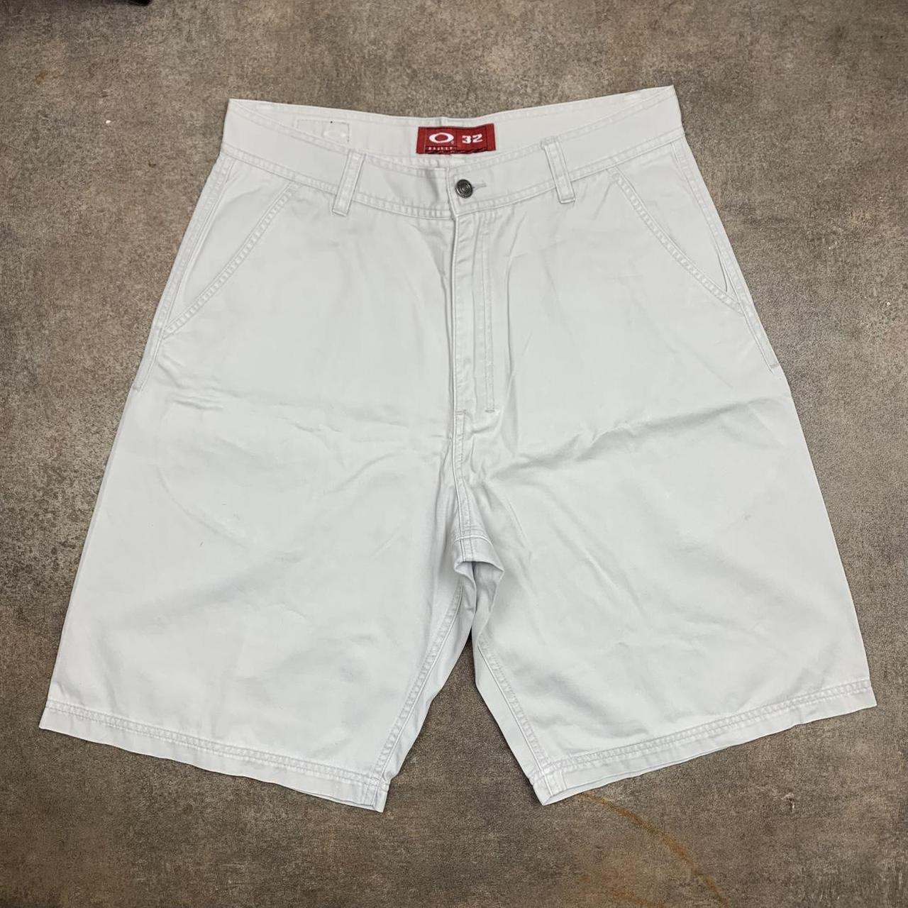 Oakley Software 00s cream baggy shorts