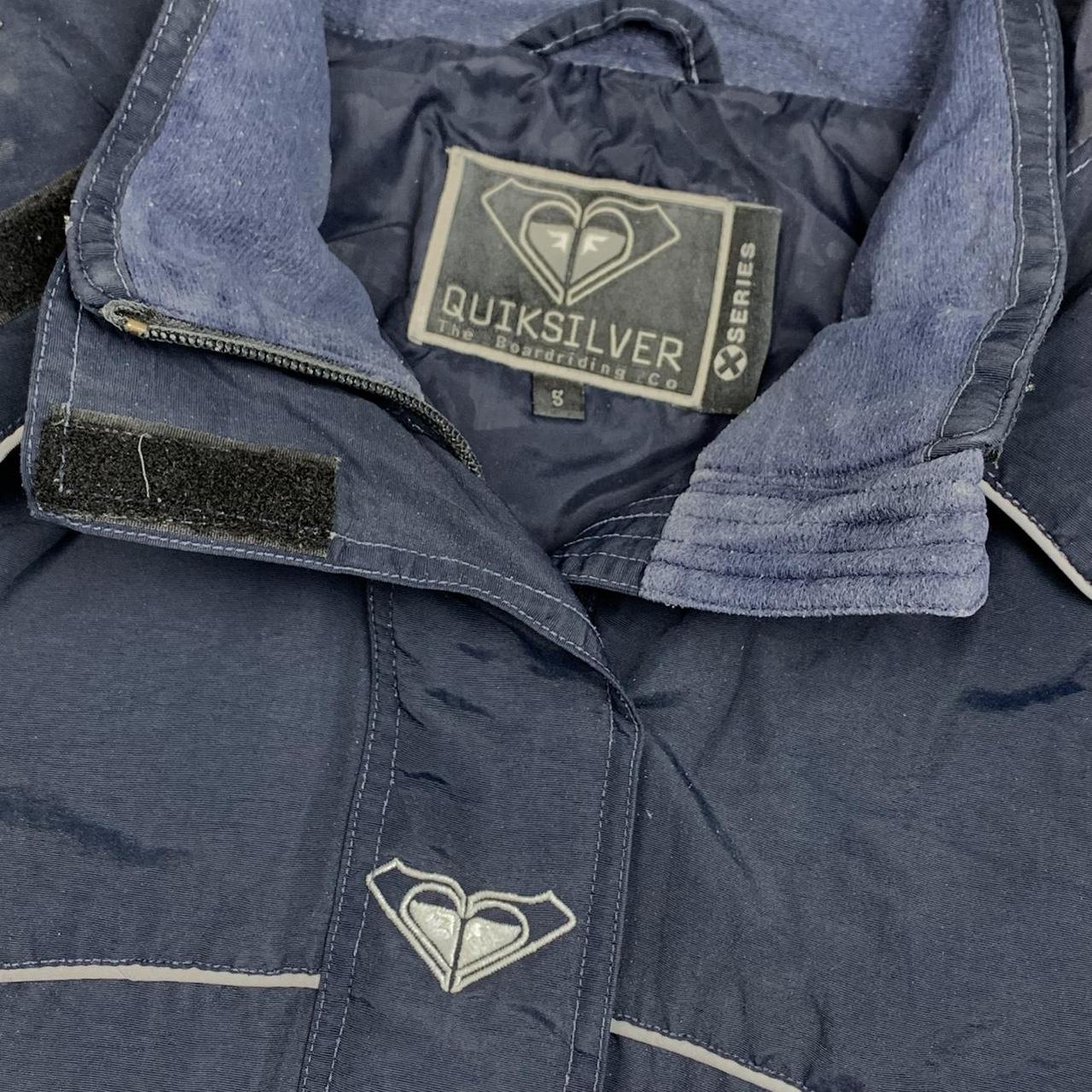 Quiksilver Roxy navy ski utilised jacket