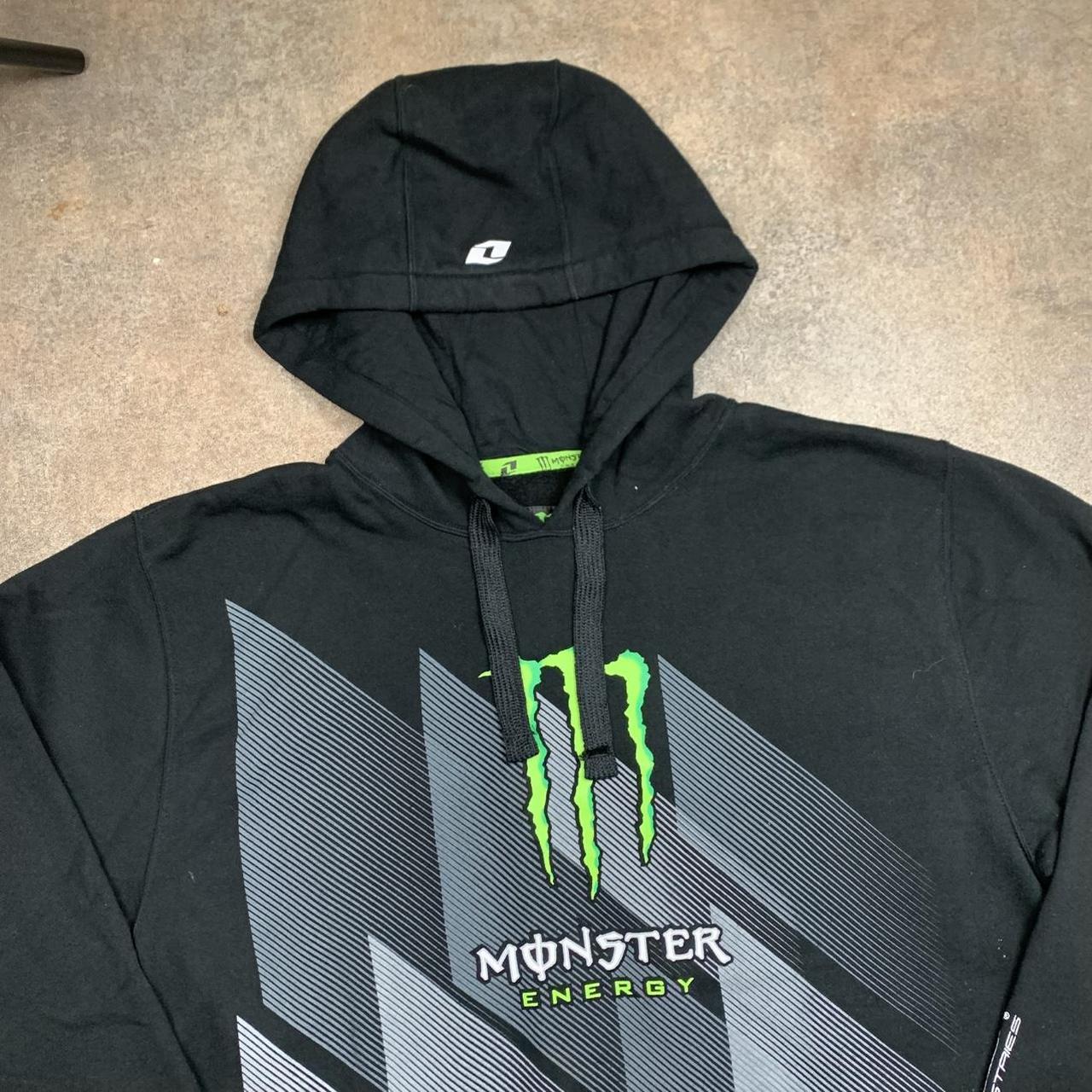 One Industries x Monster Energy 00s graphic baggy hoodie