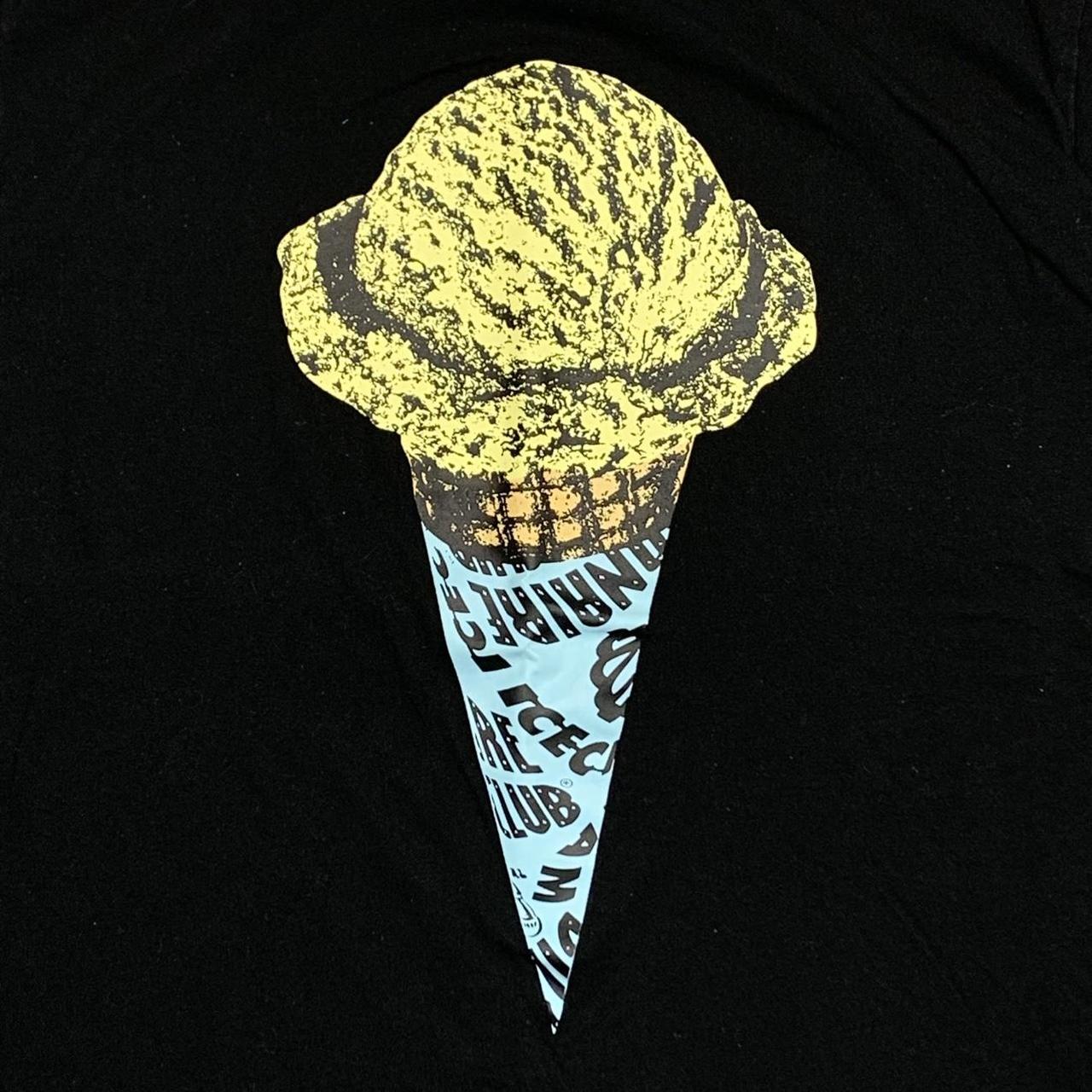 Ice Cream graphic black tee