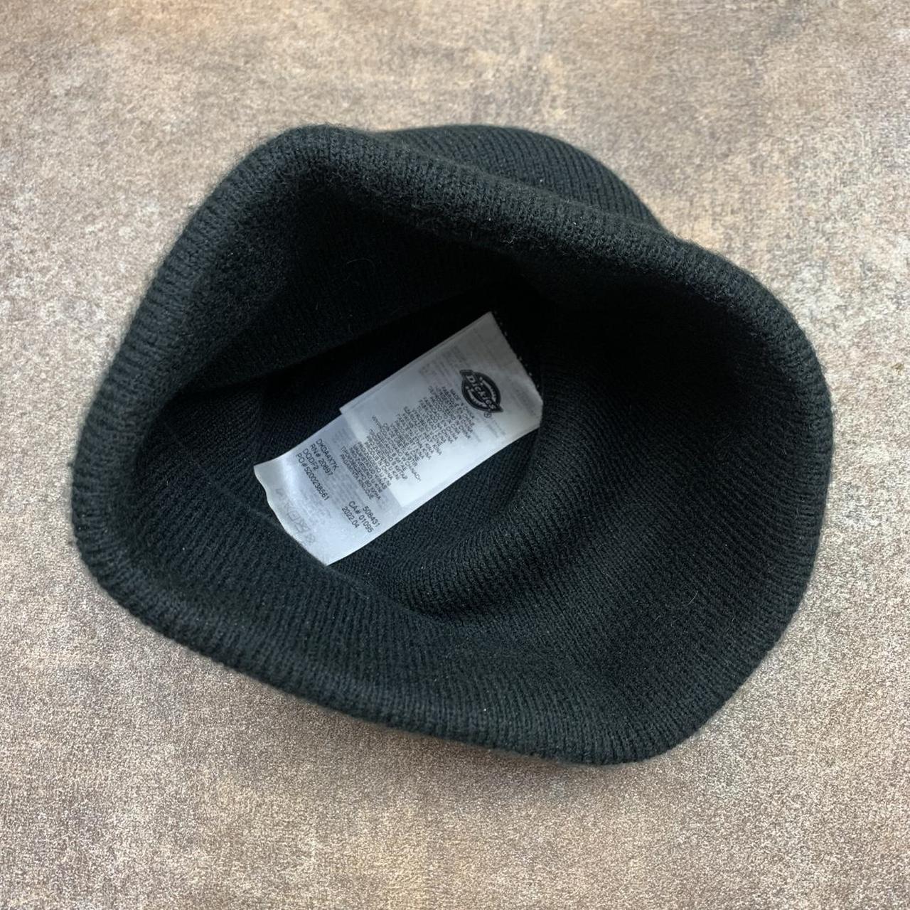 Dickies black logo beanie