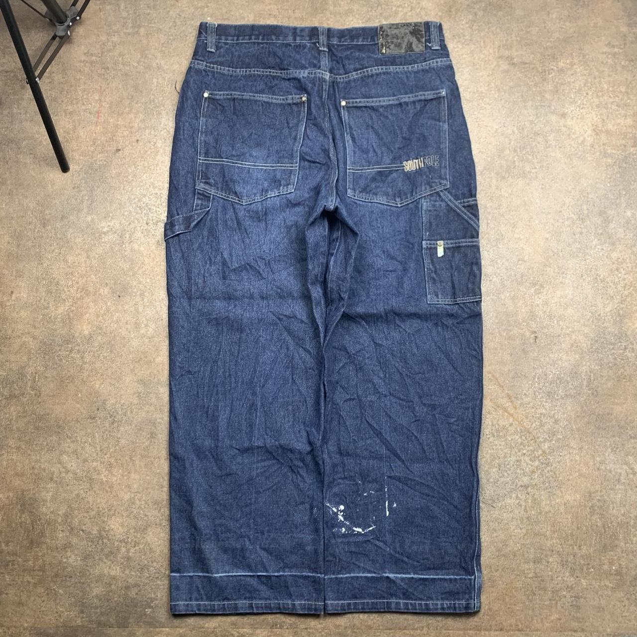 Southpole 00s baggy navy carpenter denim jeans