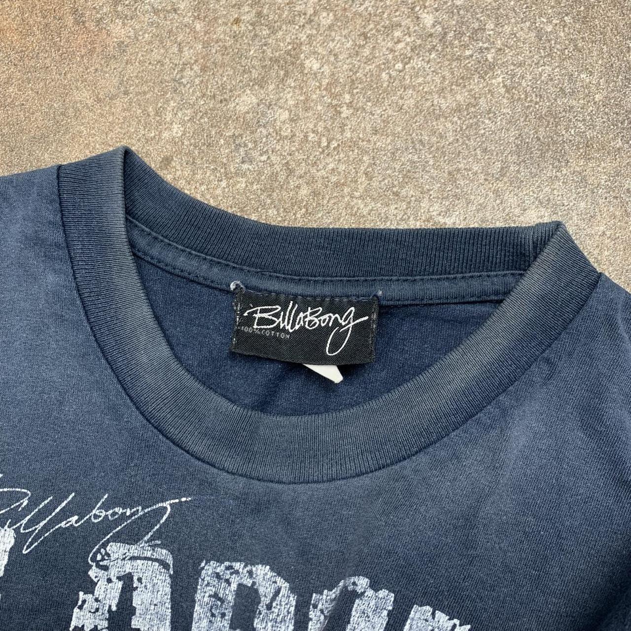 Billabong 90s navy faded graphic tee