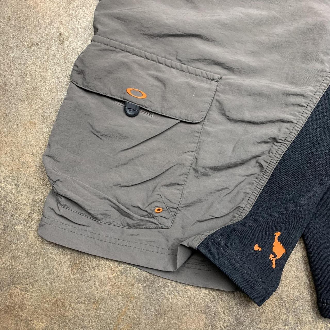 Oakley Software 00s brown black baggy MTB shorts
