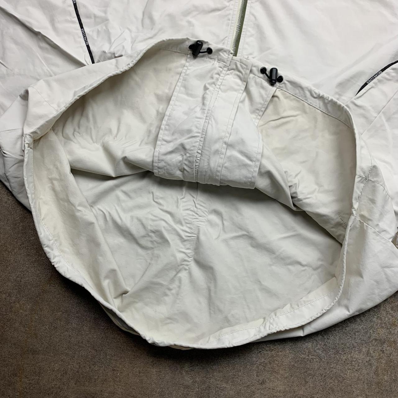 Quiksilver 90s white cream utilised jacket