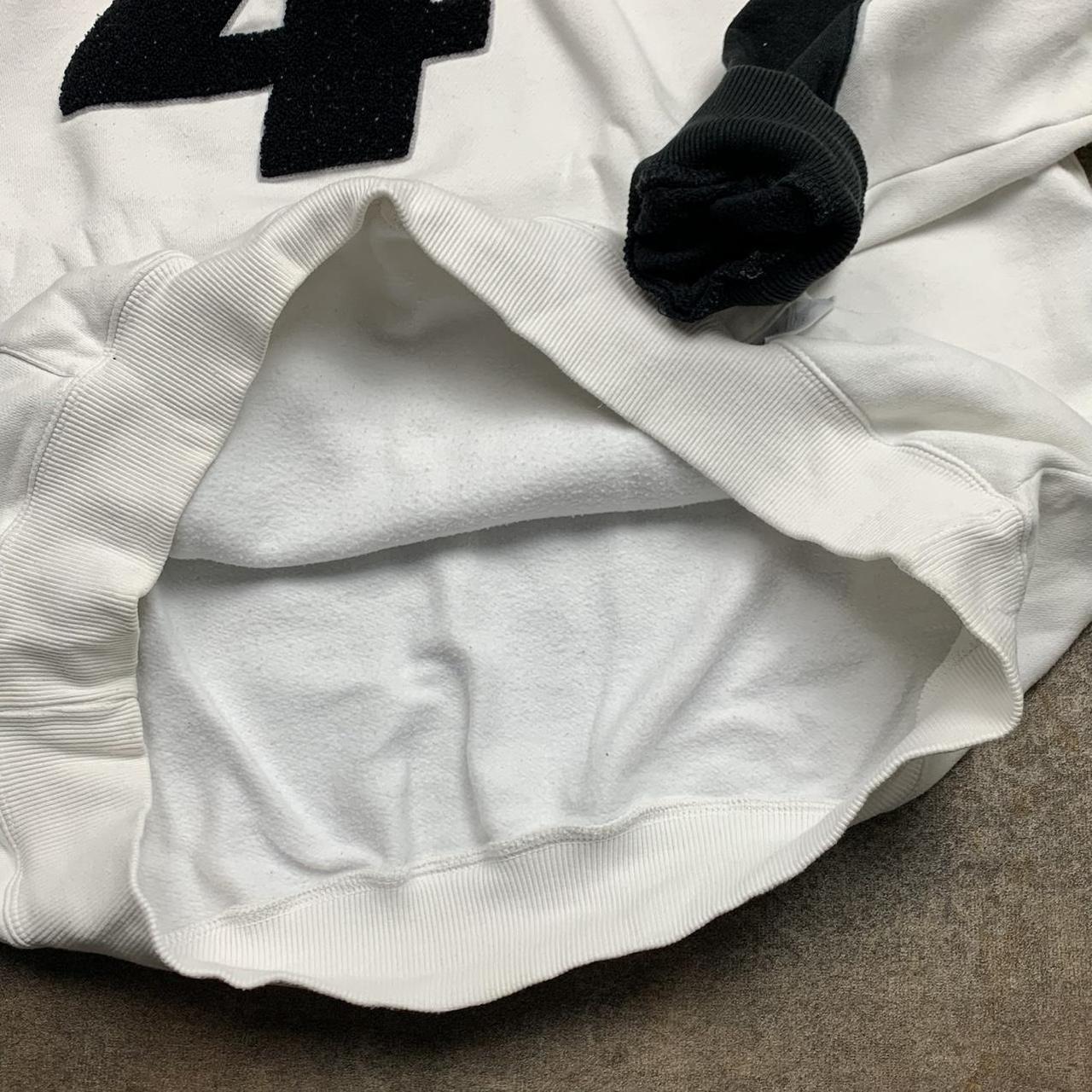 Fox Racing 00s Ricky Carmichael white black graphic hoodie