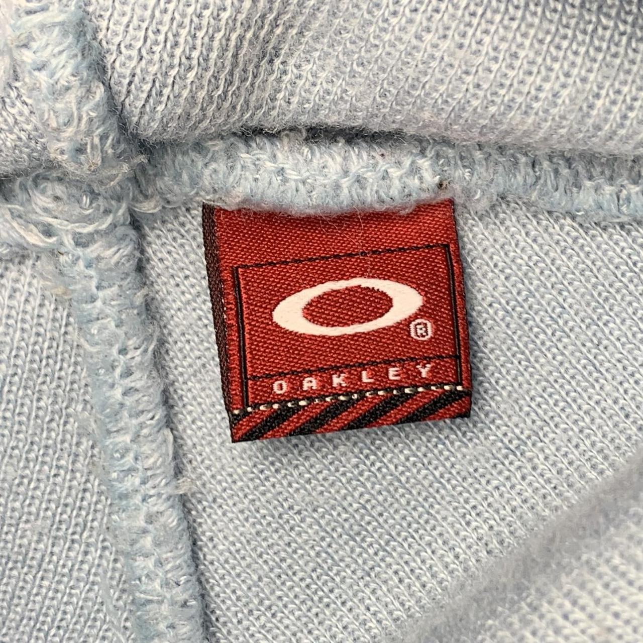 Oakley Software 00s light blue logo skully beanie