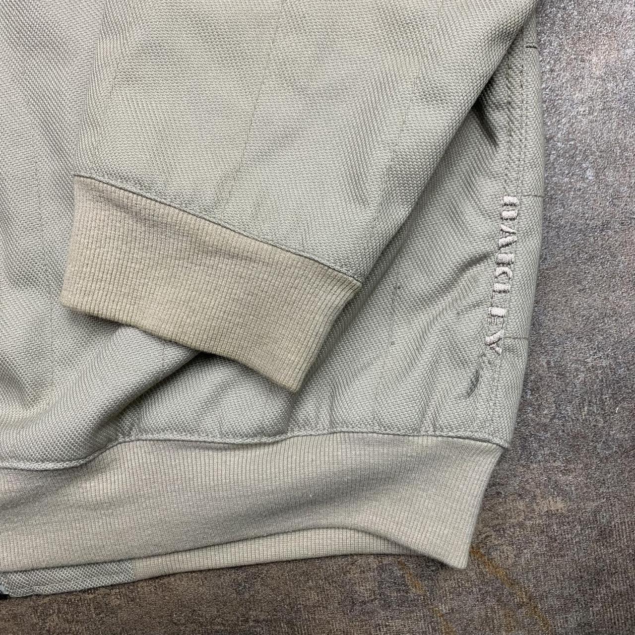 Oakley 00s zip beige cream workwear jacket
