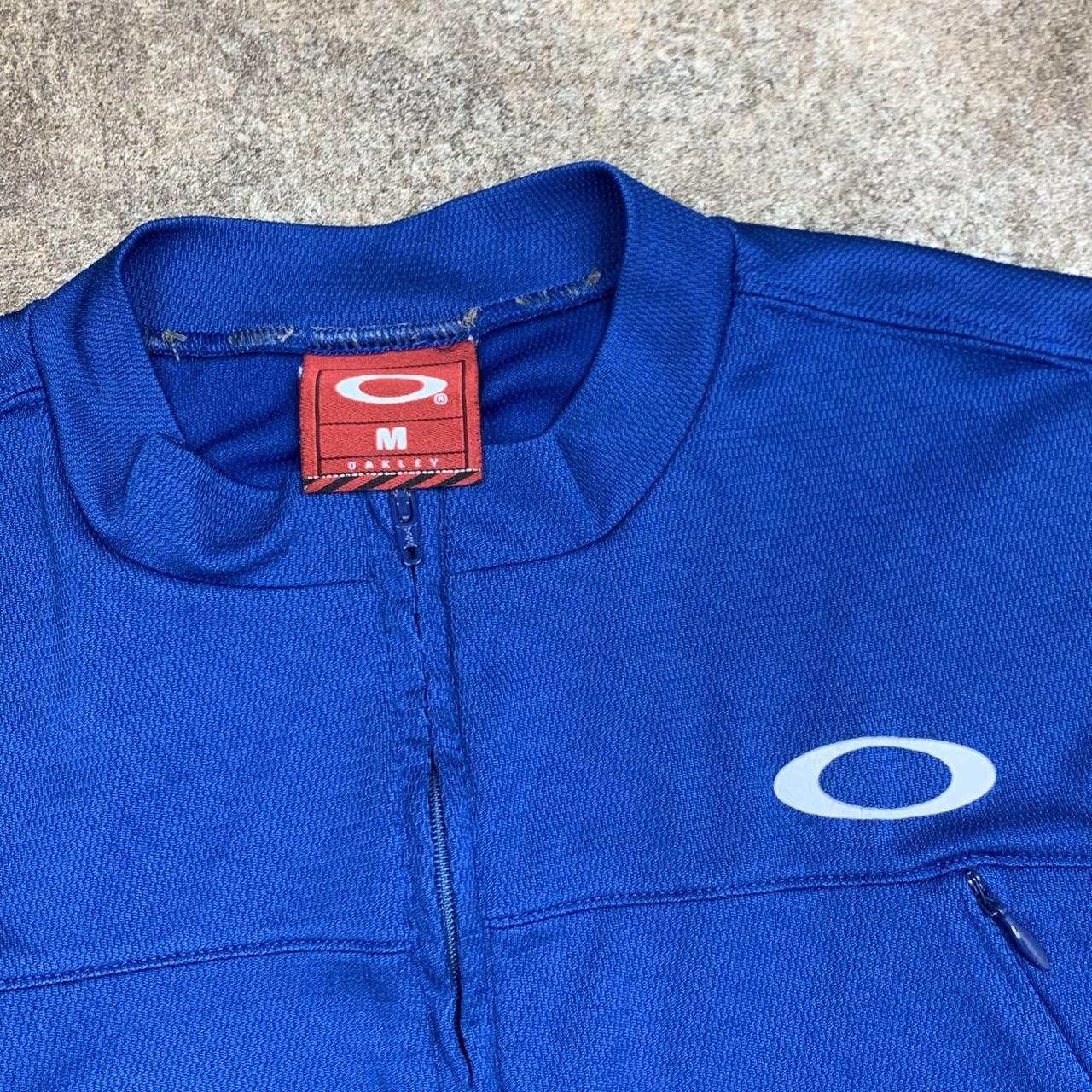Oakley Software 00s navy cycling jersey