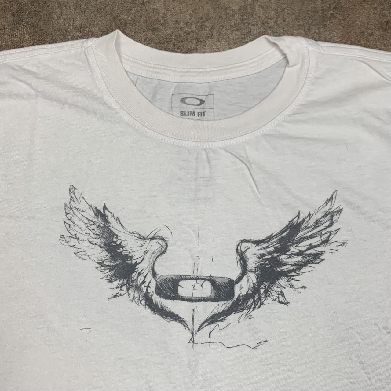 Oakley Flying Tiger 00s white graphic tee