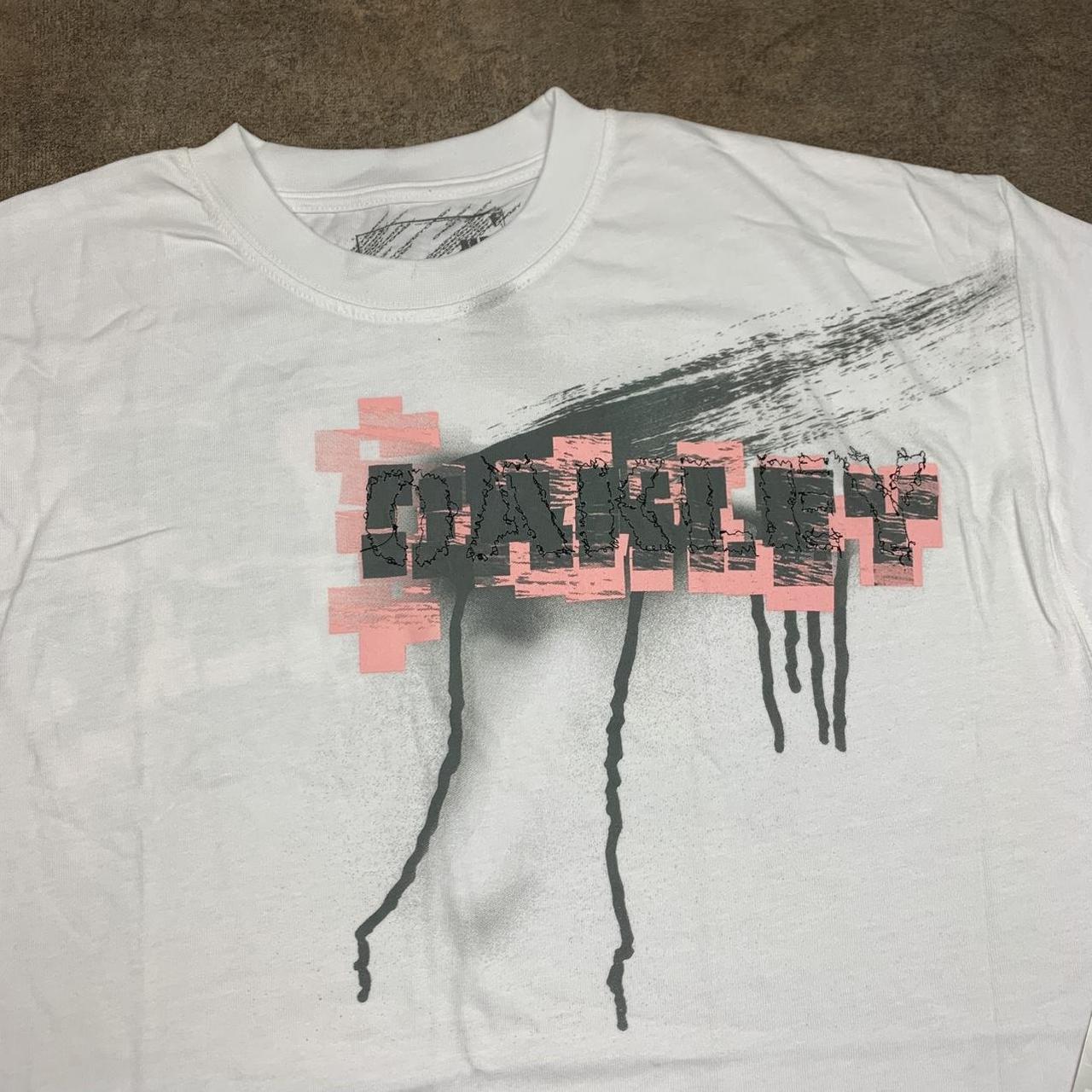 Oakley 00s white skull graphic tee