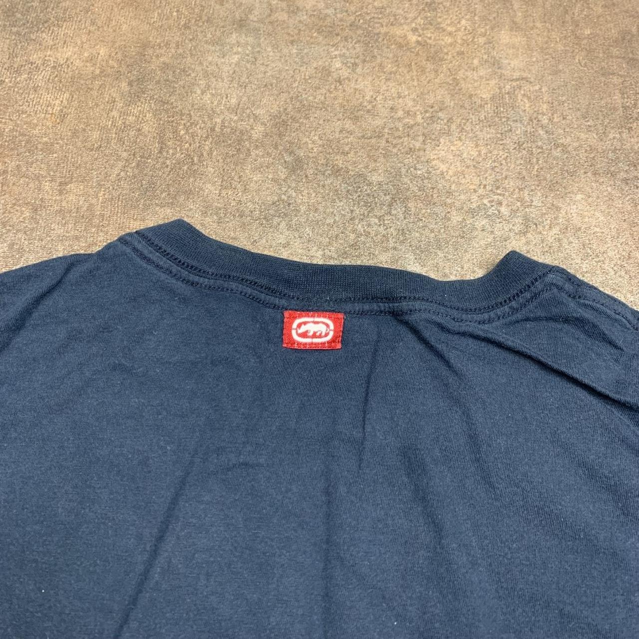 Ecko Unltd. 00s navy grey graphic tee