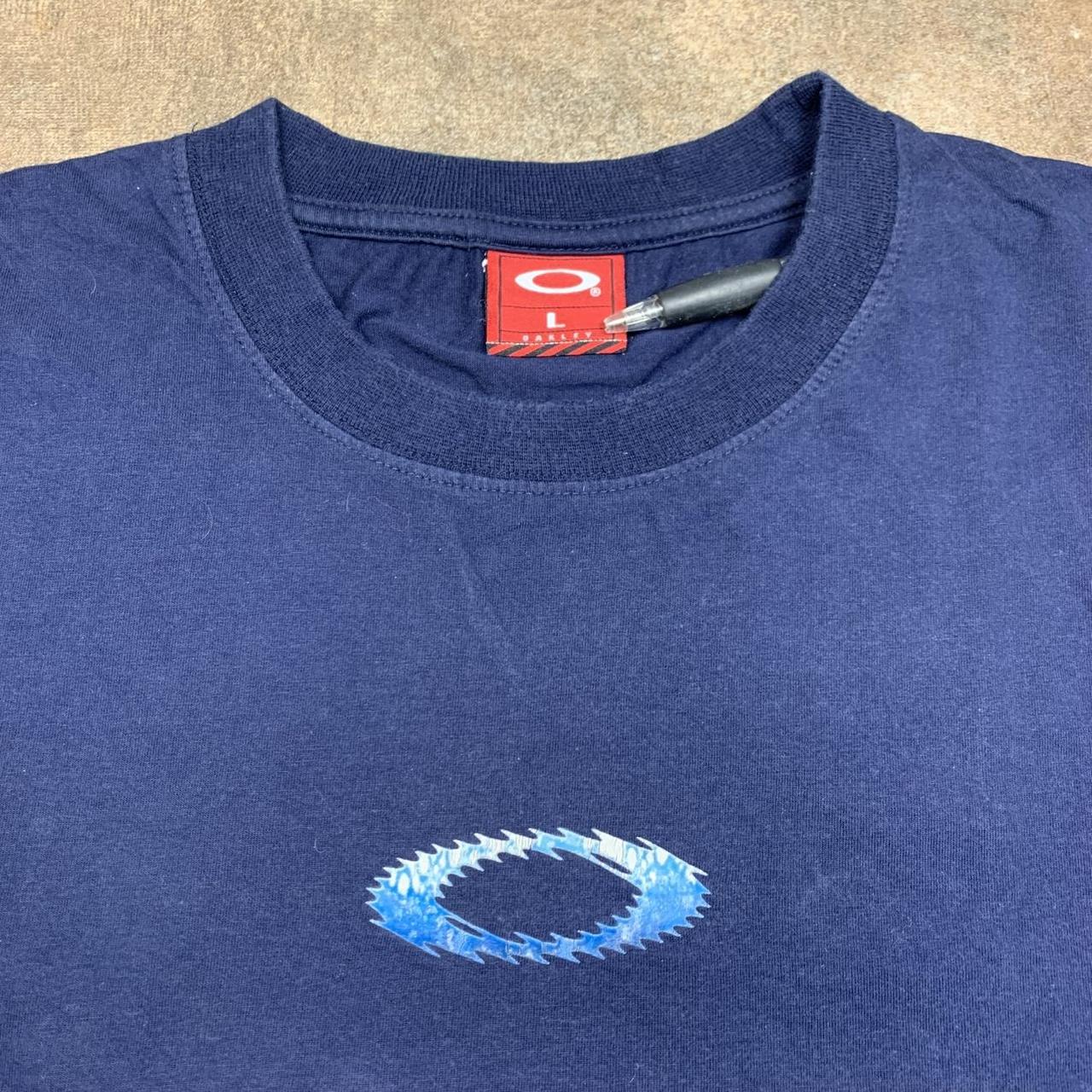 Oakley Software 00s navy static icon graphic tee