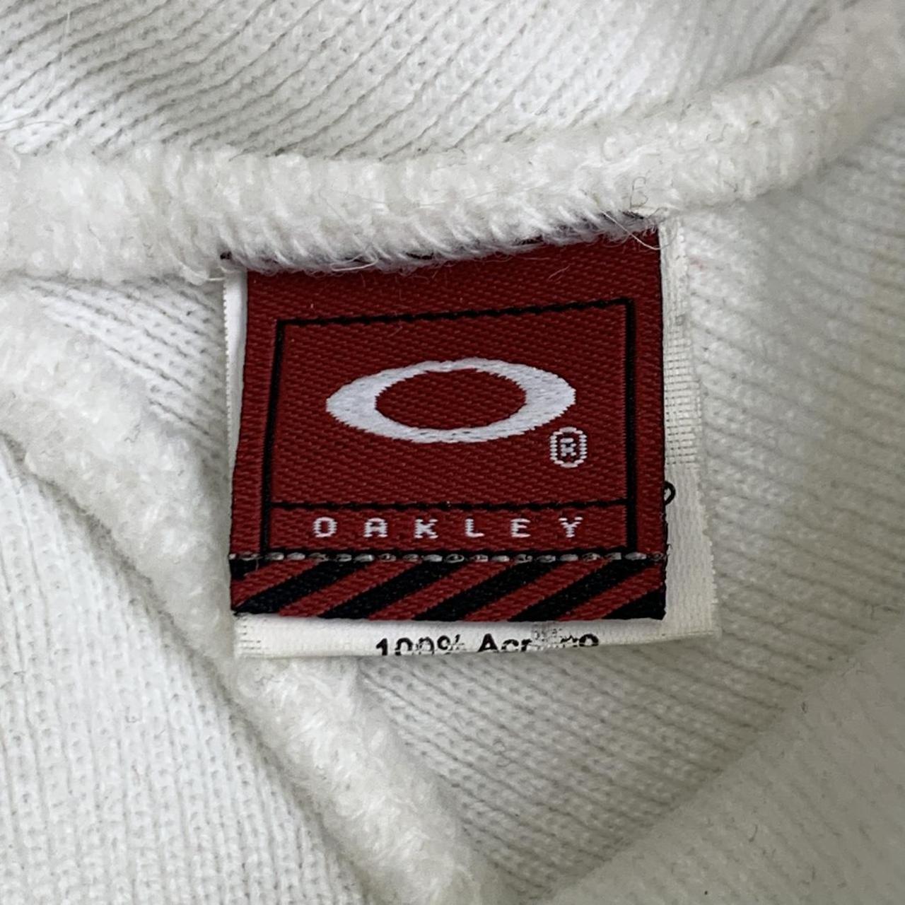 Oakley Software 00s white logo skully beanie