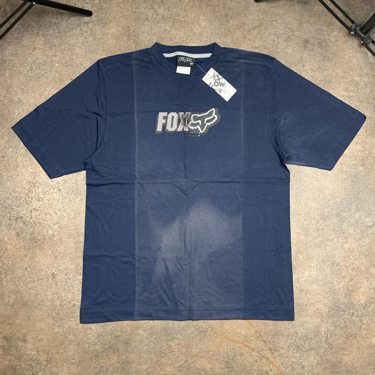 Fox Racing 00s navy graphic tee