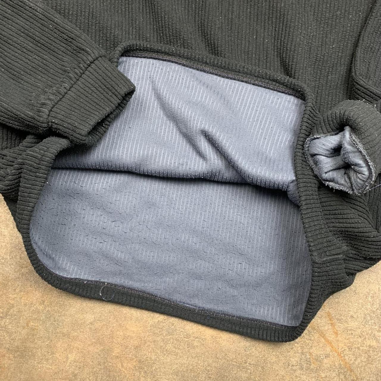 O'Neill 90s black chunky cord sweatshirt