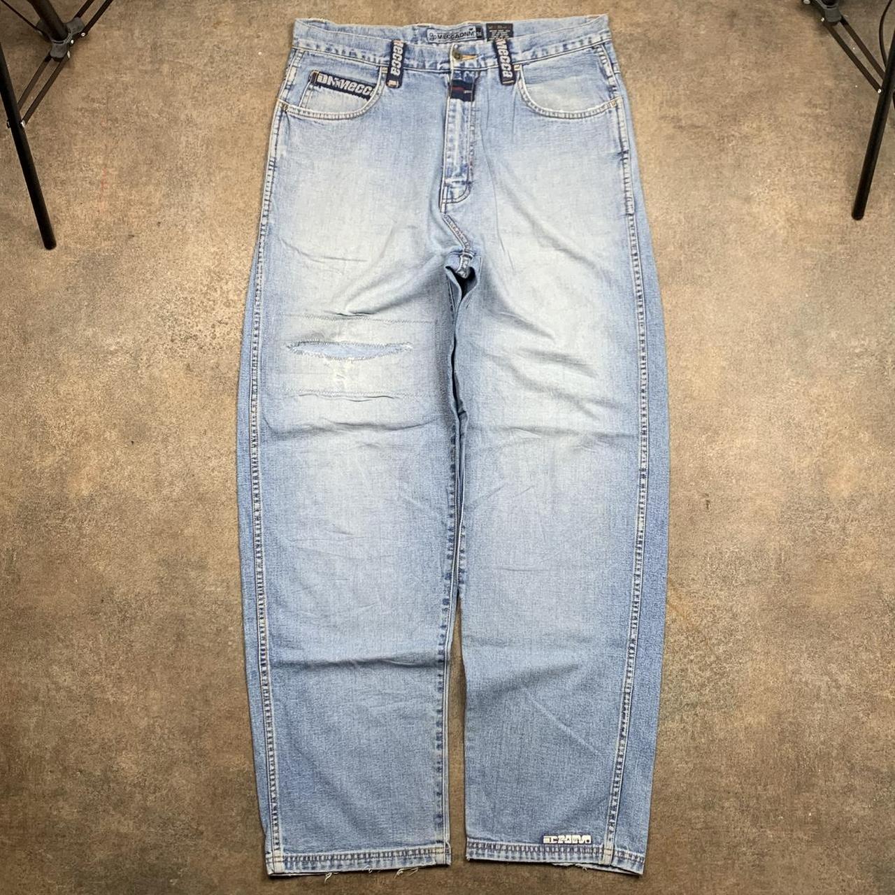 Mecca USA 90s baggy blue jeans