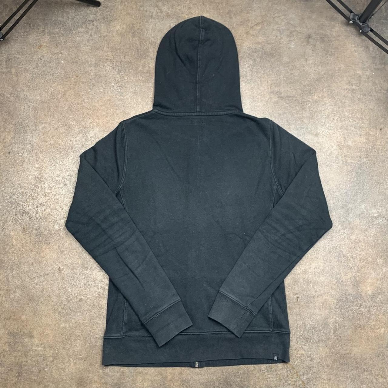 DC Shoes 00s black graphic zip hoodie