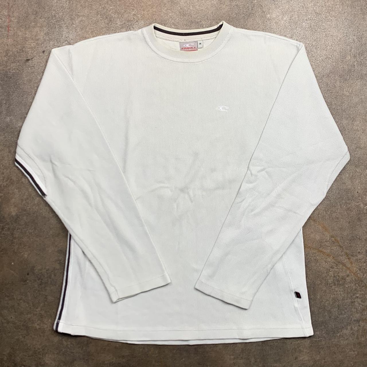 O'Neill 00s cream knit graphic sweater