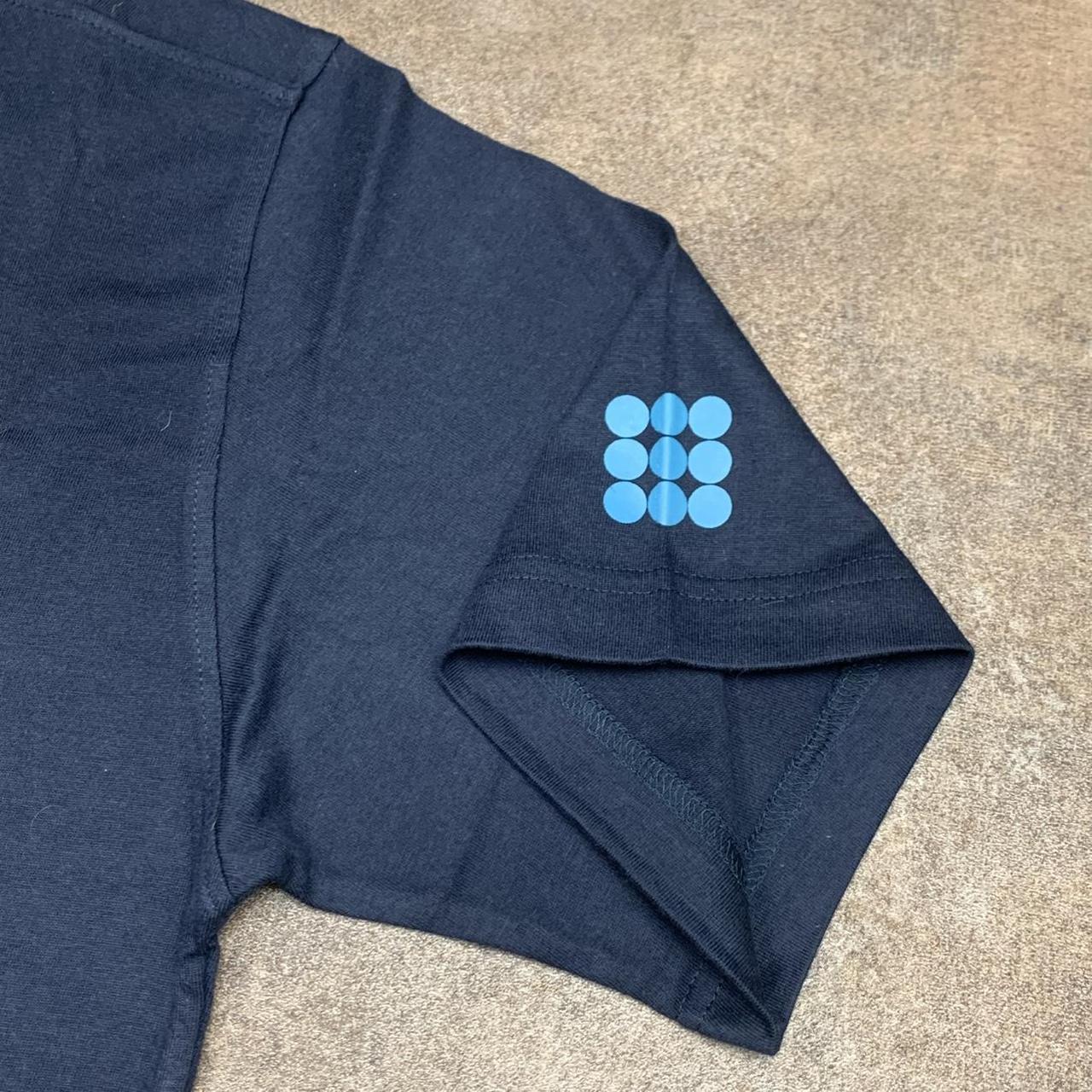 Drunknmunky 00s navy graphic tee
