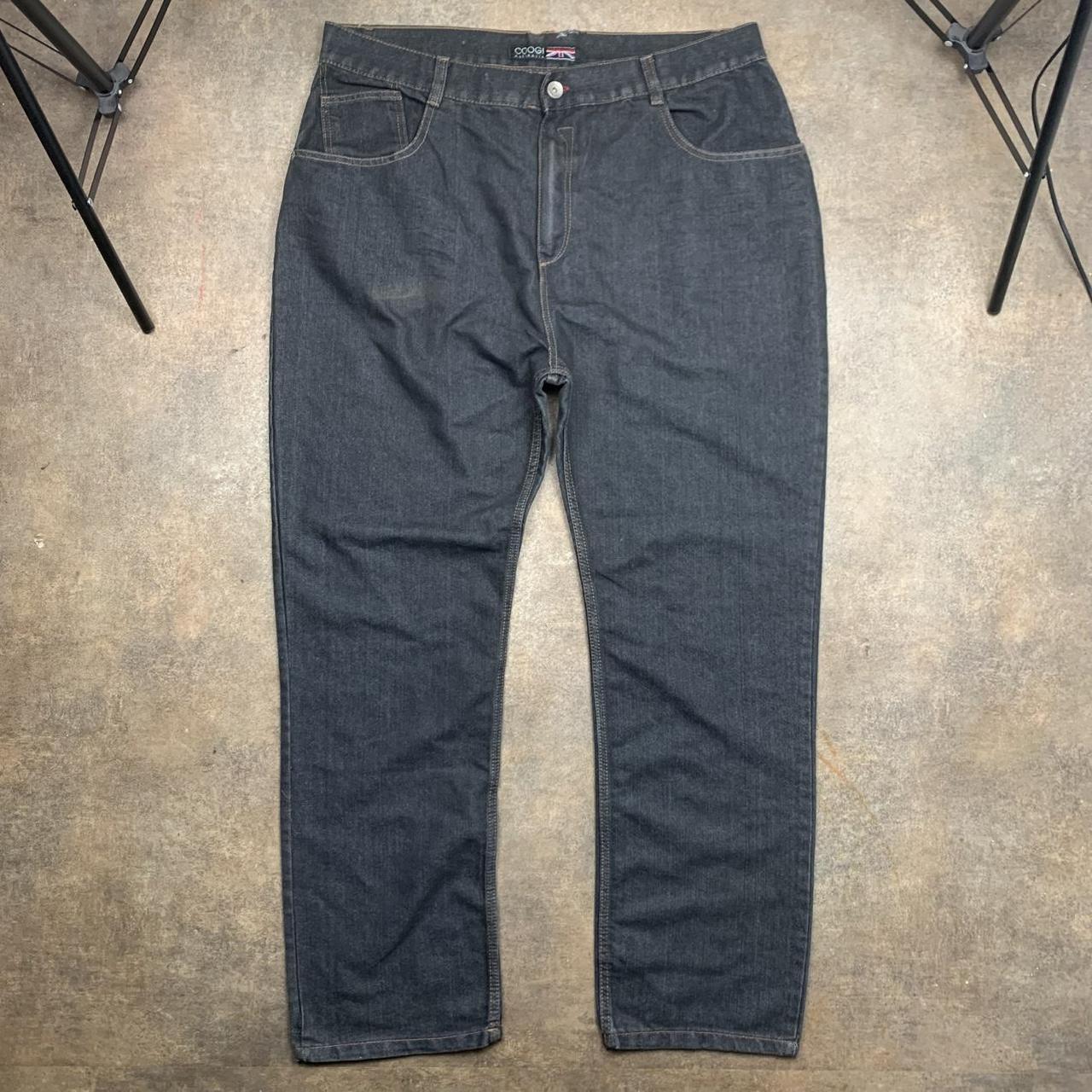 Coogi 00s graphic navy denim jeans
