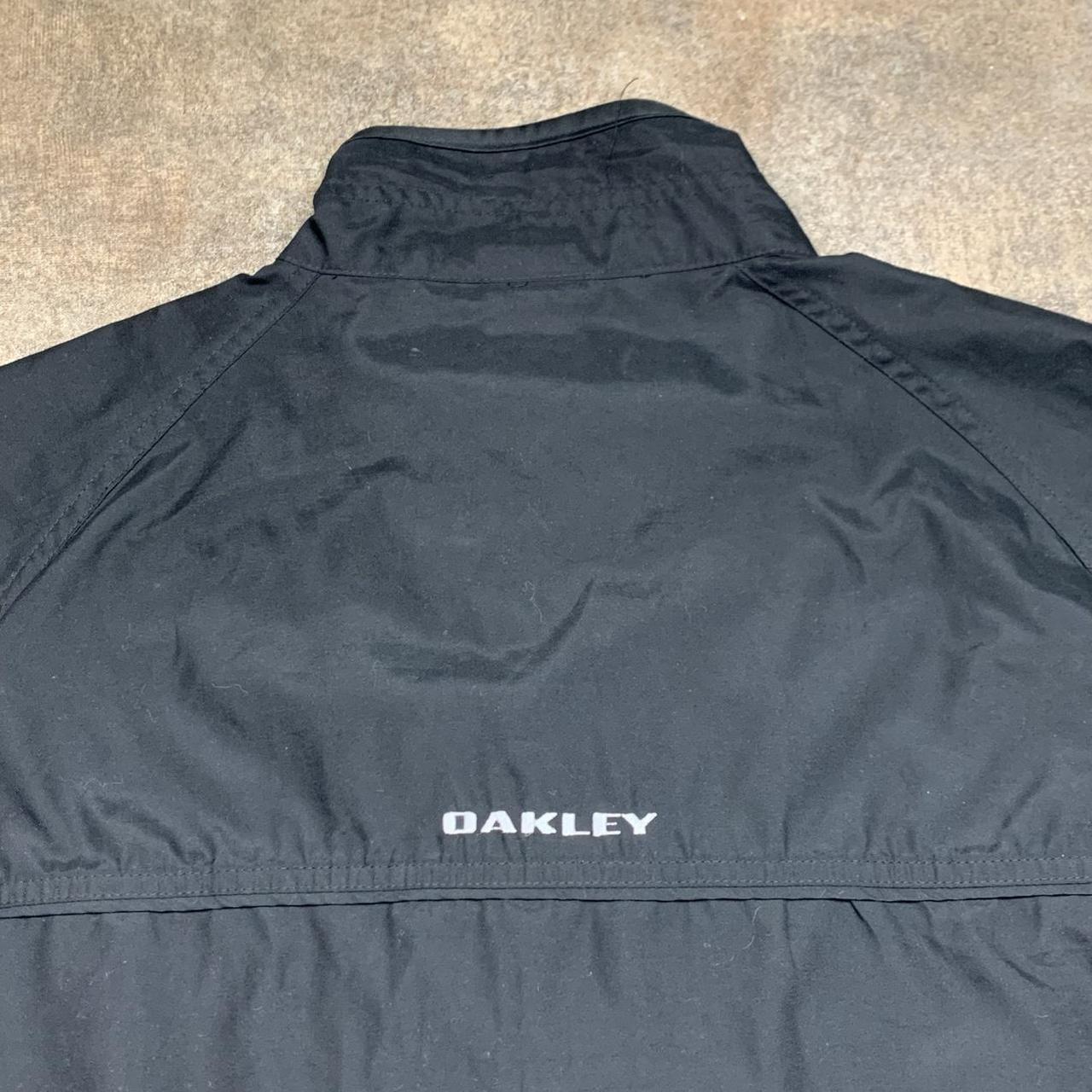 Oakley Software 00s black grey logo track jacket
