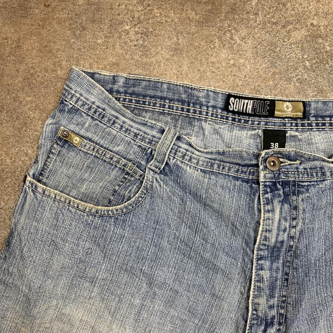 Southpole 00s light blue baggy denim jorts