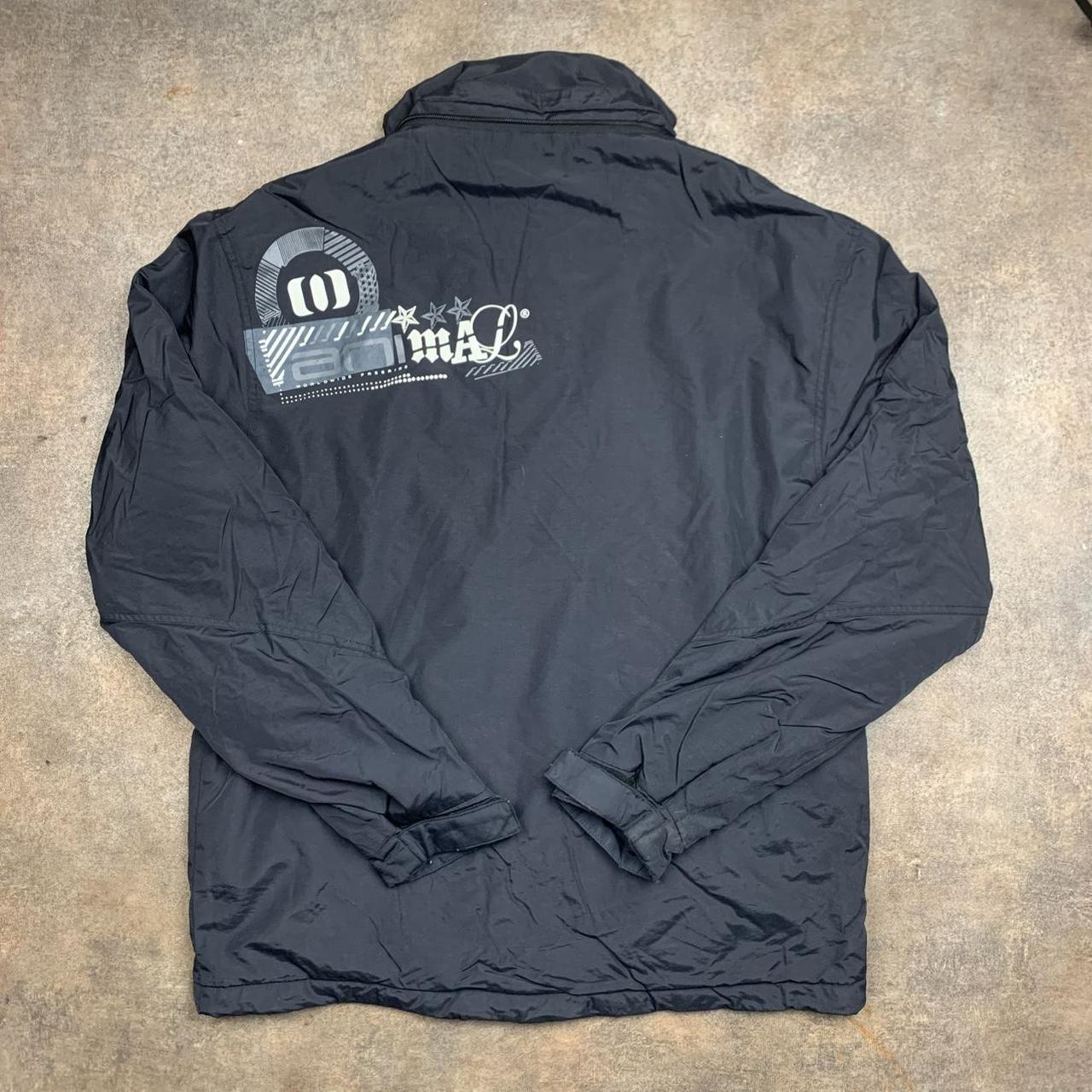 Animal 00s technical black ski jacket