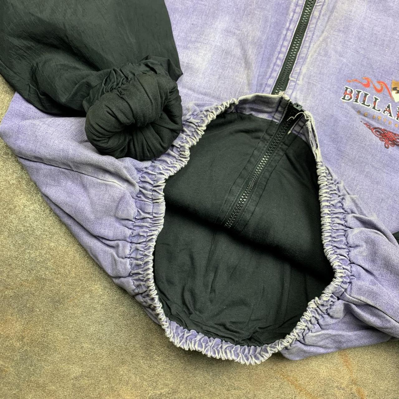 Billabong Australia 90s purple black boxy bomber jacket
