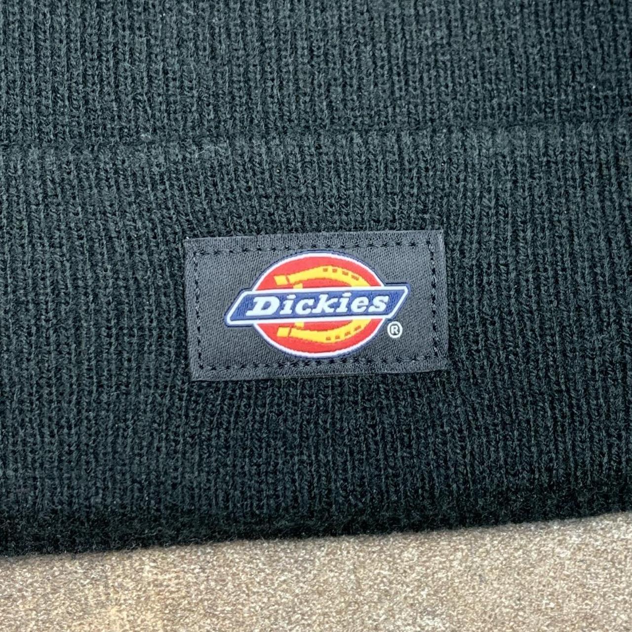 Dickies black logo beanie