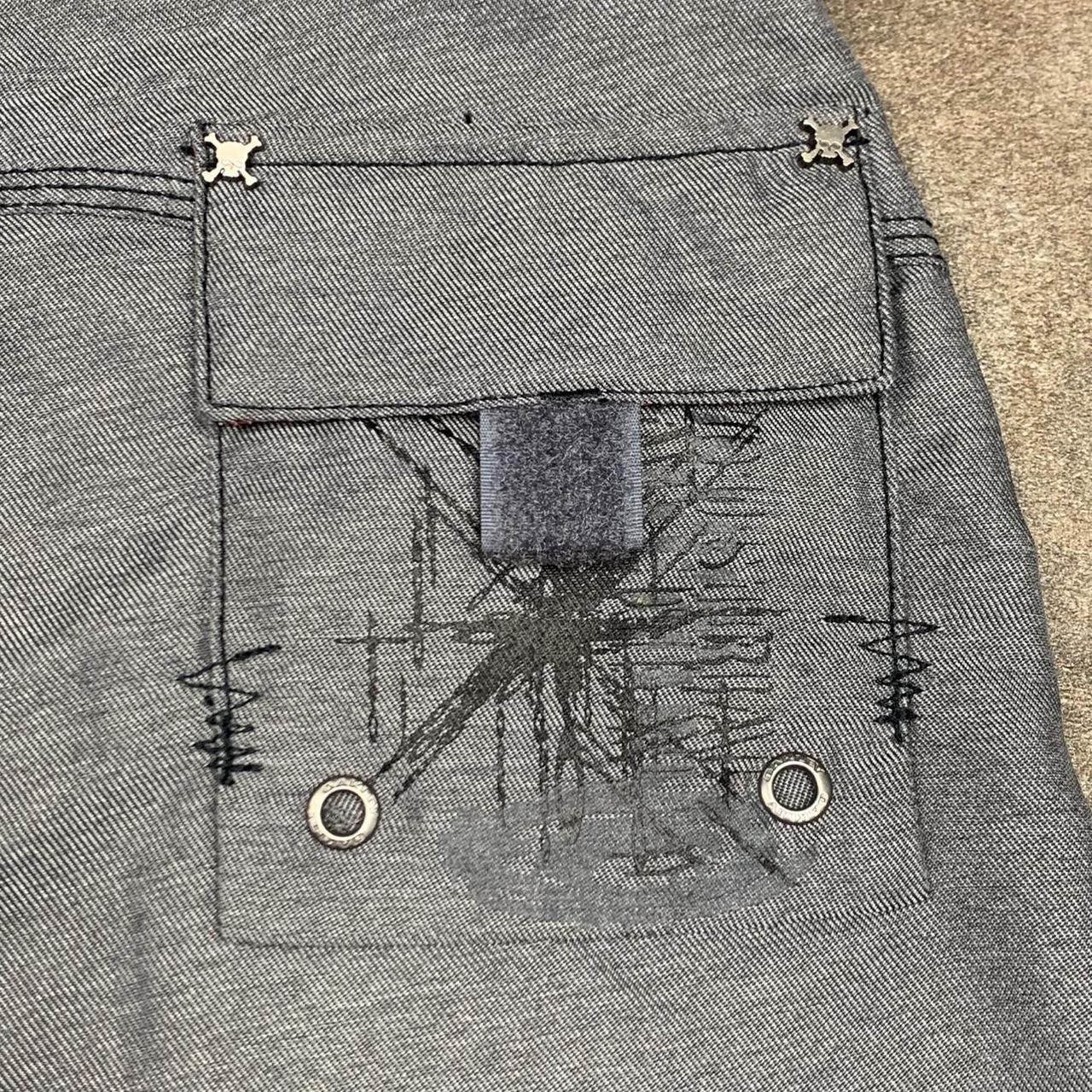 Oakley Software 00s grey baggy boardshorts
