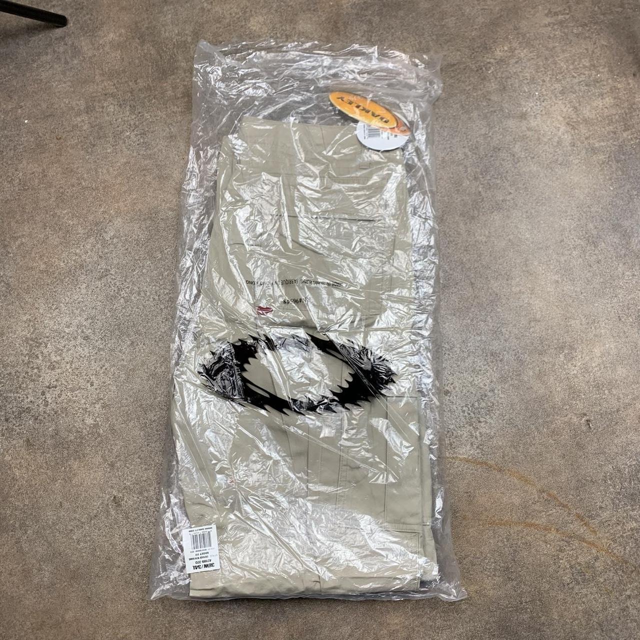 Oakley Software 00s cream graphic cargo trousers