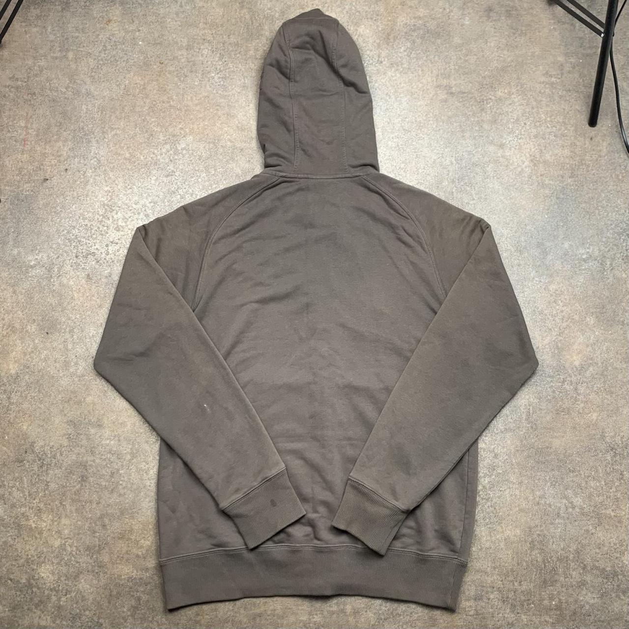 O’Neill 00s graphic brown zip hoodie