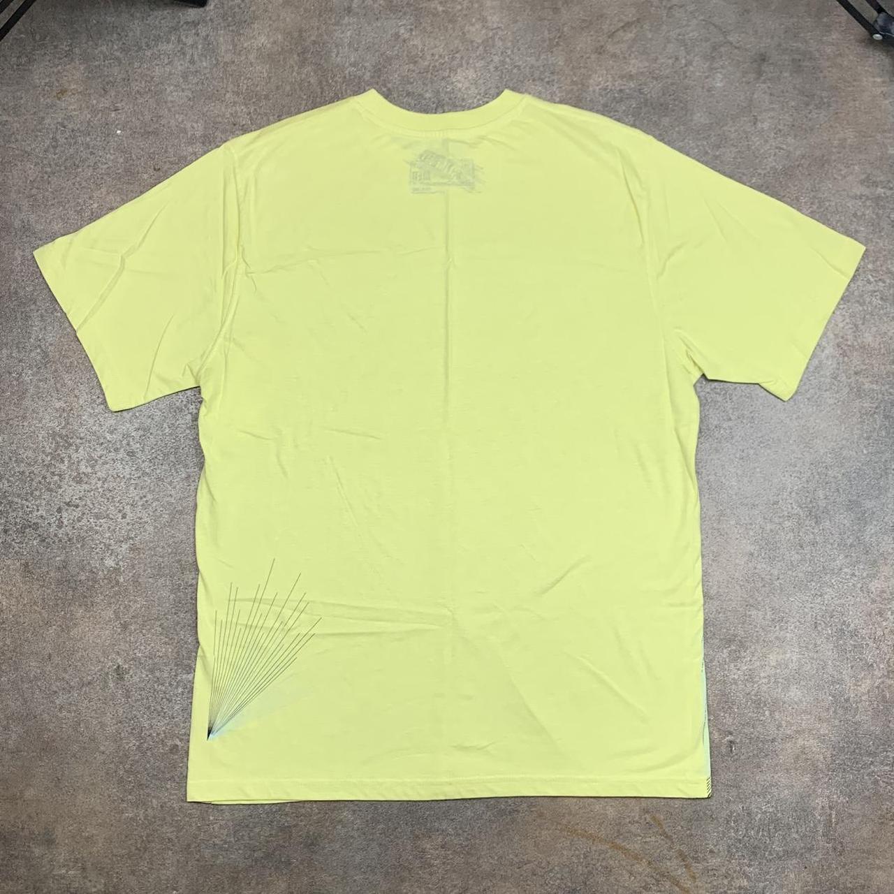 Oakley 00s yellow graphic logo tee