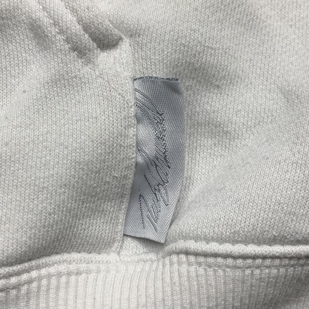 Fox Racing 00s Ricky Carmichael white black graphic hoodie