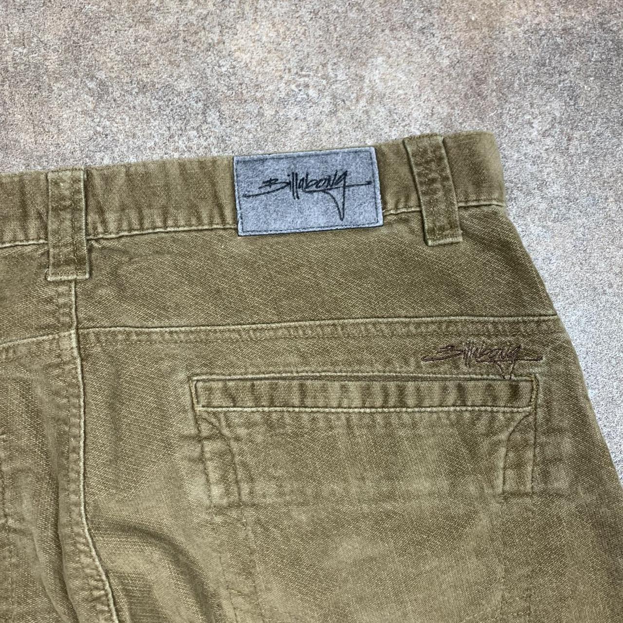 Billabong 00s baggy brown beige brushed jeans