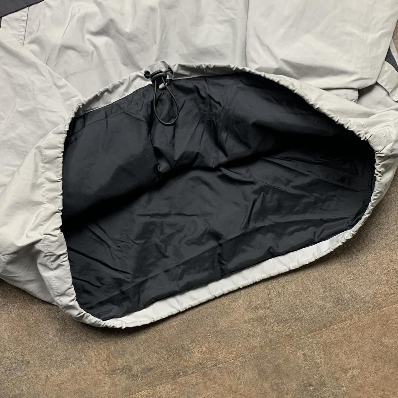 Quiksilver Silver Edition 90s utilised graphic white jacket
