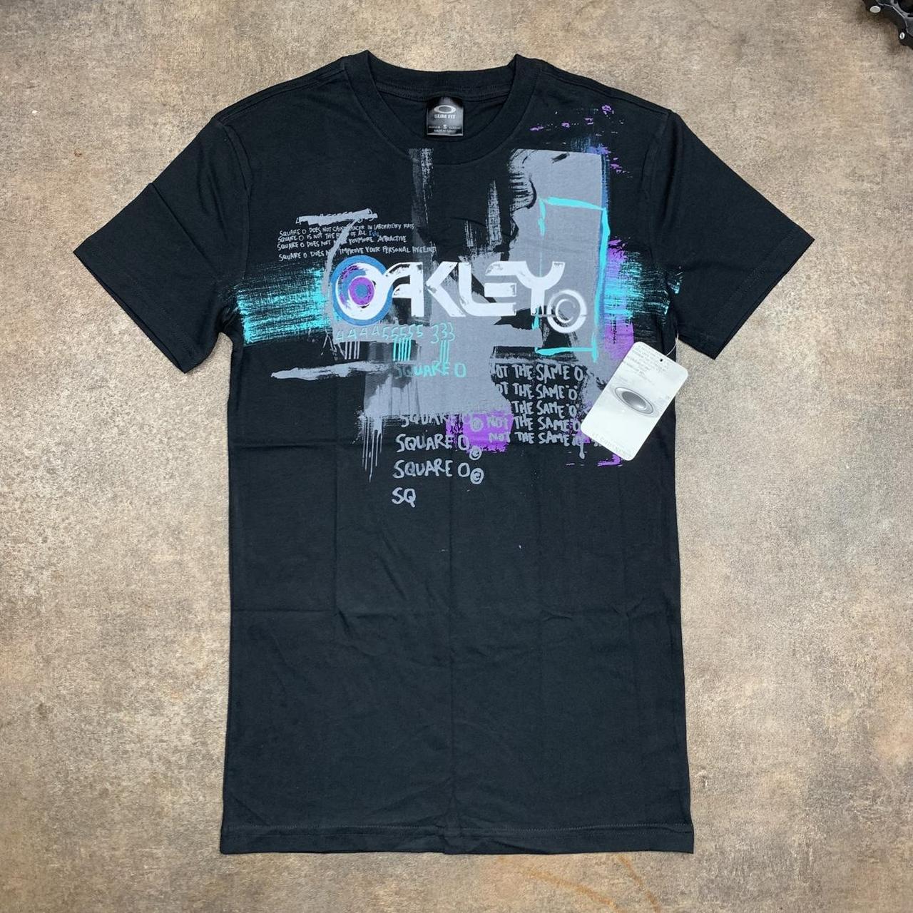 Oakley 00s black graphic slim fit tee