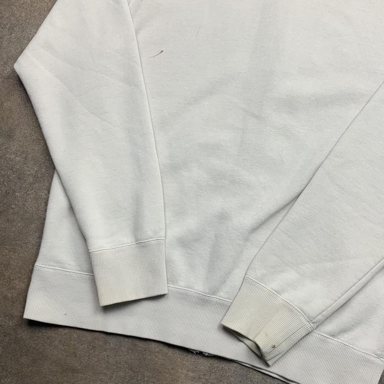 Oakley 00s cream graphic zip hoodie