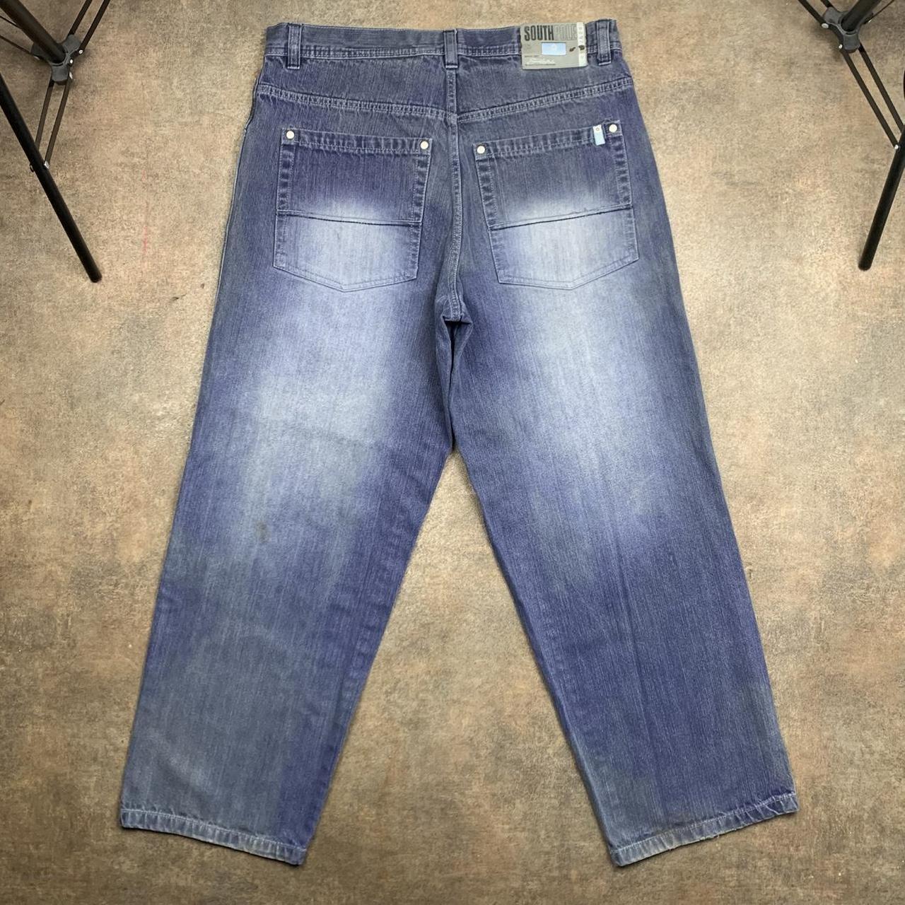 Southpole 00s baggy navy blue denim jeans